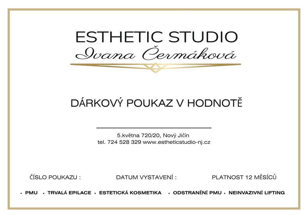 dárkový poukaz